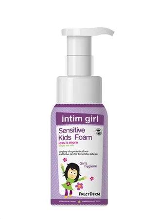 Frezyderm Sensitive Kids Intim Girl Foam – Απαλός Καθαριστικός Αφρός για Ευαίσθητη Παιδική Ευαίσθητη Περιοχή 250ml